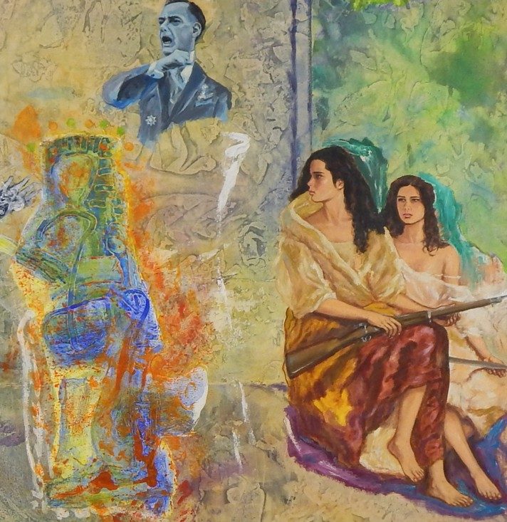 Interior artwork display