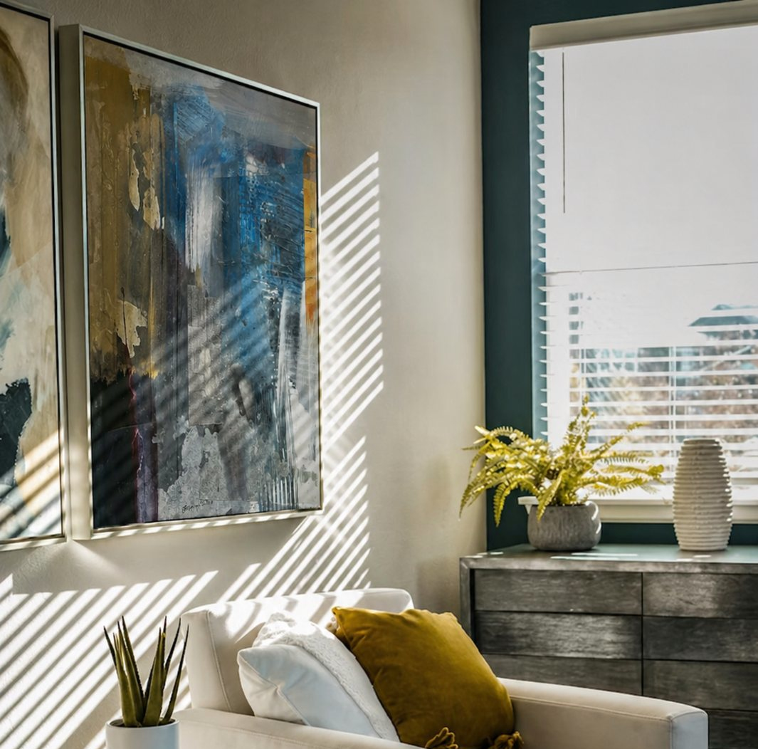 Interior artwork display